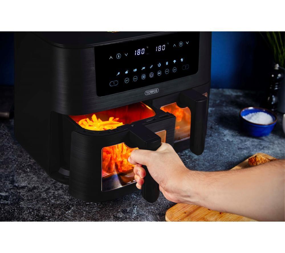 TOWER Vortx Vizion T17151 Air Fryer - Black image number 5 of 12