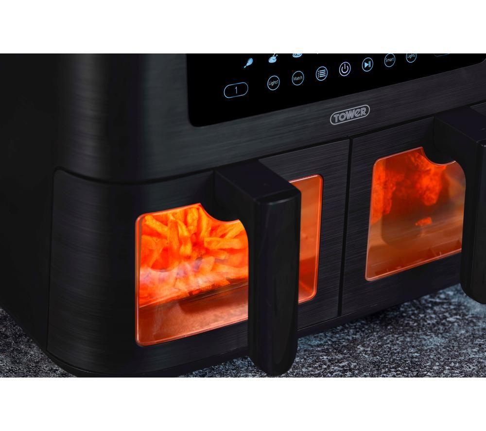 TOWER Vortx Vizion T17151 Air Fryer - Black image number 6 of 12