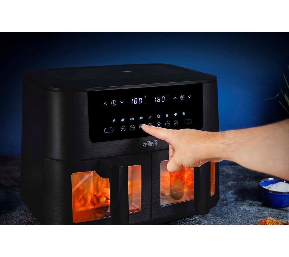 TOWER Vortx Vizion T17151 Air Fryer - Black image number 9 of 12