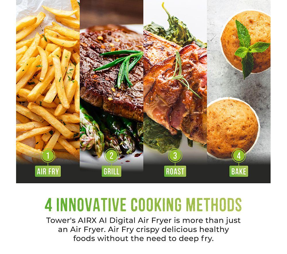 TOWER T17166 Air Fryer - Grey image number 15 of 21