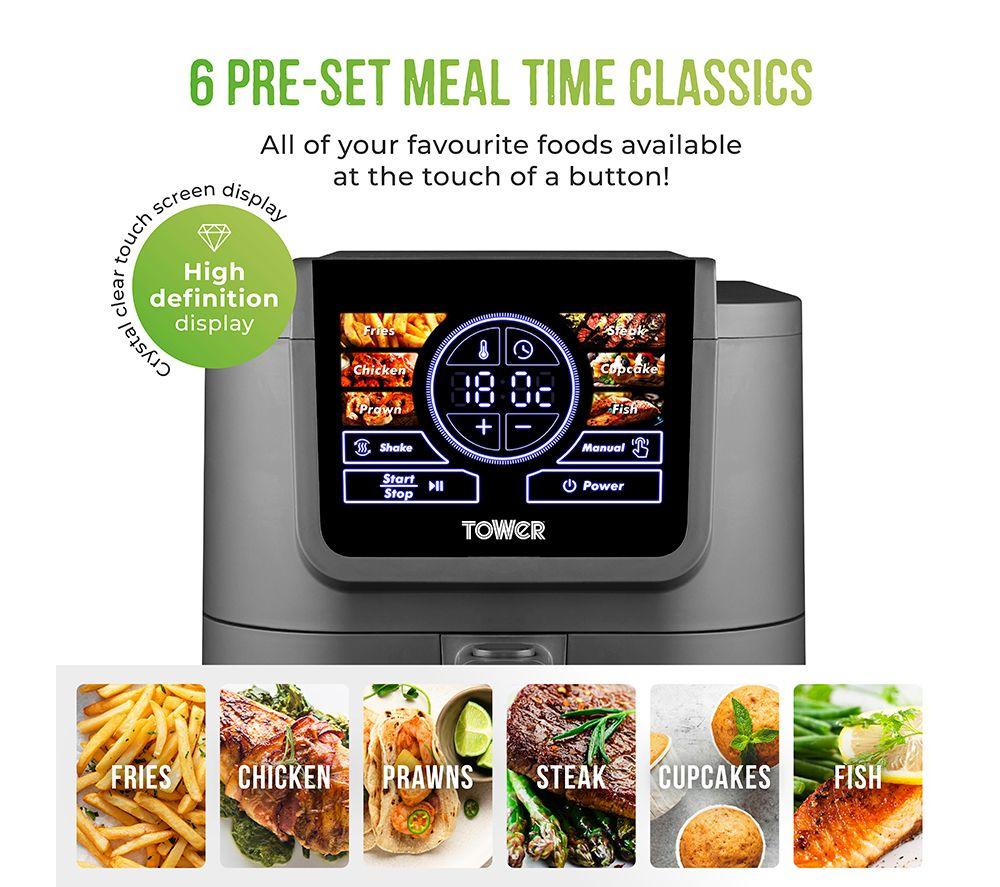 TOWER T17166 Air Fryer - Grey image number 16 of 21