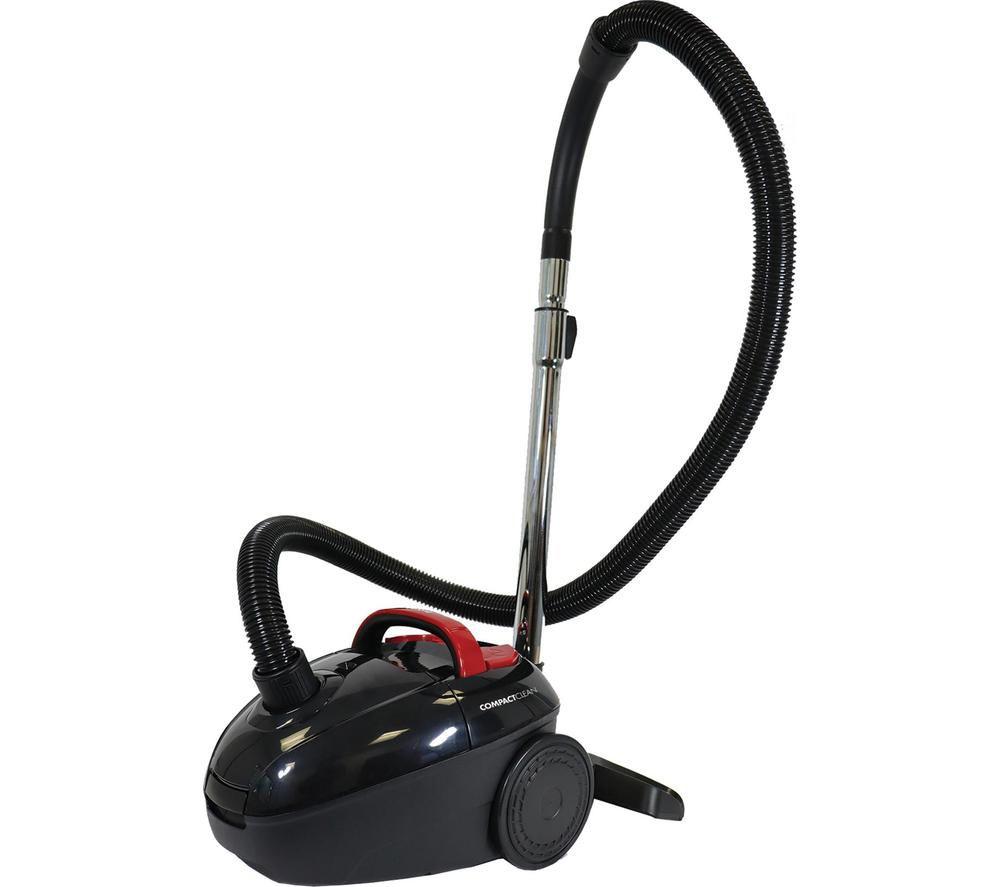 EWBANK COMPACTCLEAN Cylinder Bagged Vacuum Cleaner - Red & Black image number 2 of 10