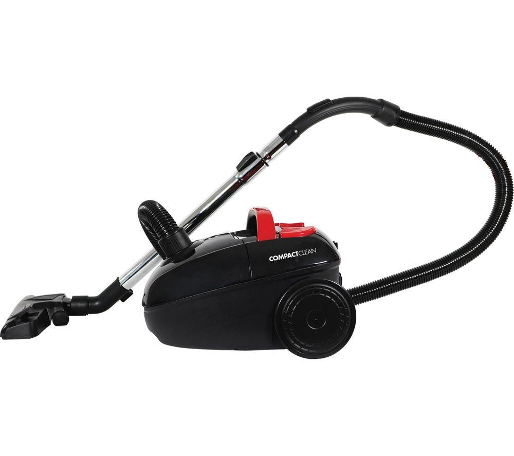 EWBANK COMPACTCLEAN Cylinder Bagged Vacuum Cleaner - Red & Black image number 3 of 10