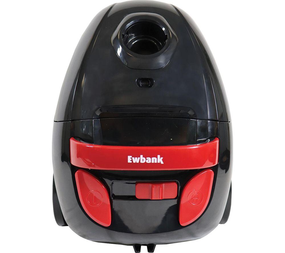 EWBANK COMPACTCLEAN Cylinder Bagged Vacuum Cleaner - Red & Black image number 7 of 10