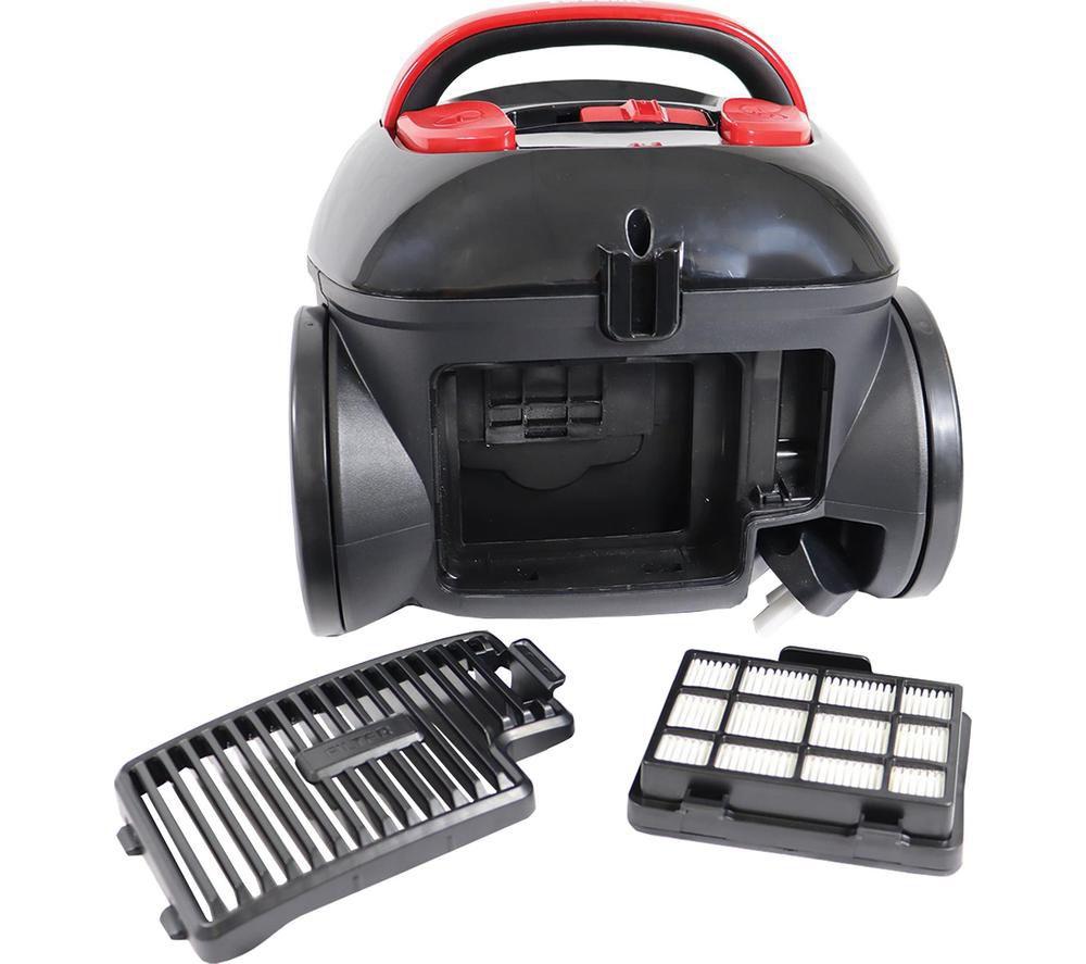 EWBANK COMPACTCLEAN Cylinder Bagged Vacuum Cleaner - Red & Black image number 8 of 10