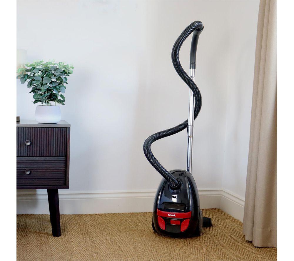 EWBANK COMPACTCLEAN Cylinder Bagged Vacuum Cleaner - Red & Black image number 10 of 10