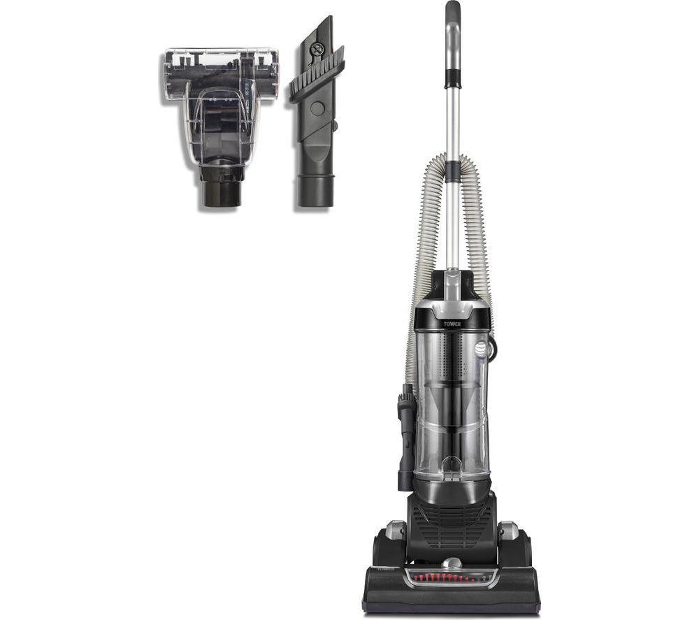 TOWER RXP30PET Upright Bagless Vacuum Cleaner - Silver image number 2 of 3