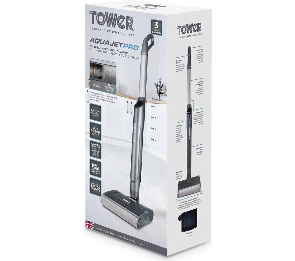TOWER AquajetPro T547002 Upright Wet & Dry Vacuum Cleaner - White image number 20 of 20