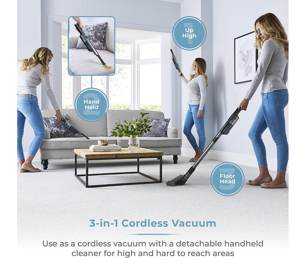TOWER VL60 NimbleVac Cordless Vacuum Cleaner - Black image number 5 of 11