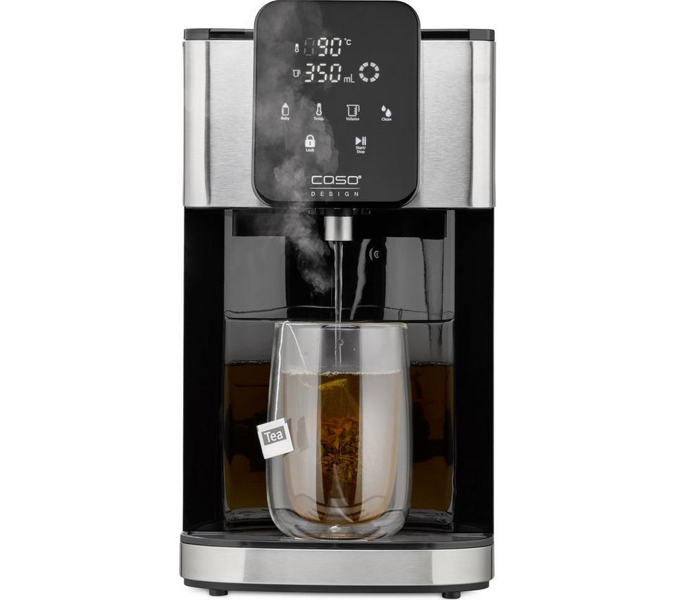 CASO HW 1660 Turbo Hot Water Dispenser - Stainless Steel & Black