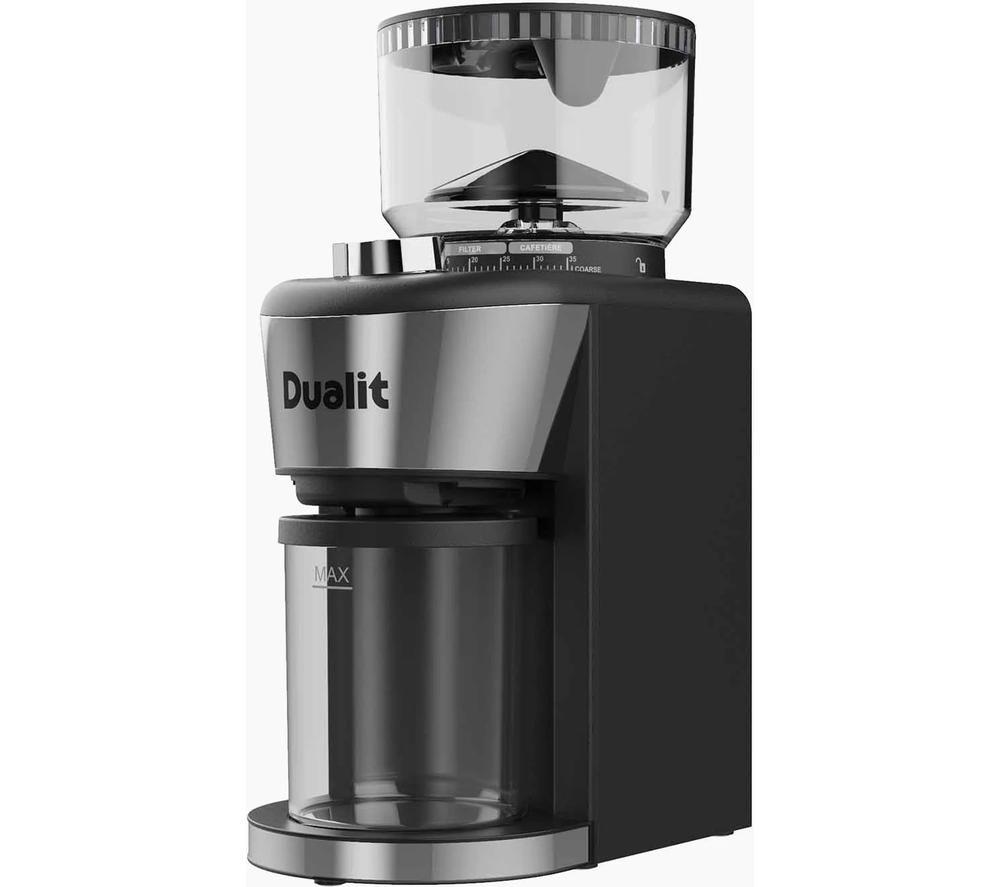 DUALIT Burr Coffee Grinder - Black image number 2 of 9