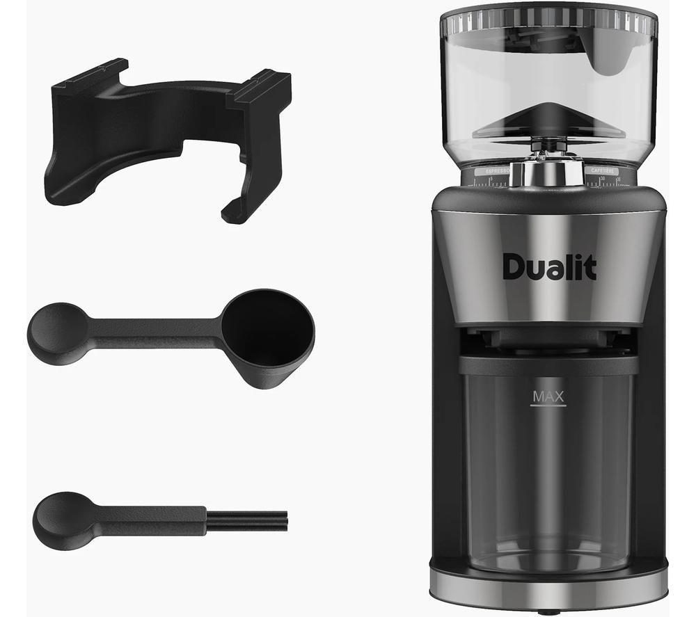 DUALIT Burr Coffee Grinder - Black image number 4 of 9