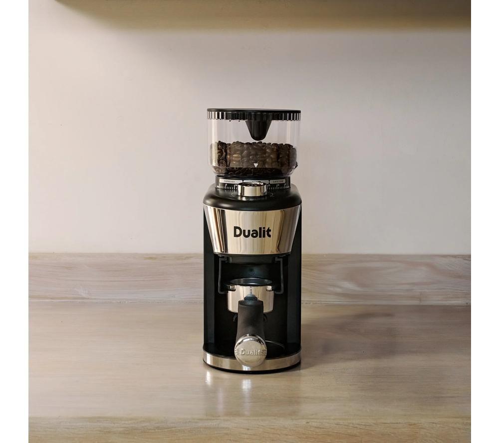 DUALIT Burr Coffee Grinder - Black image number 5 of 9