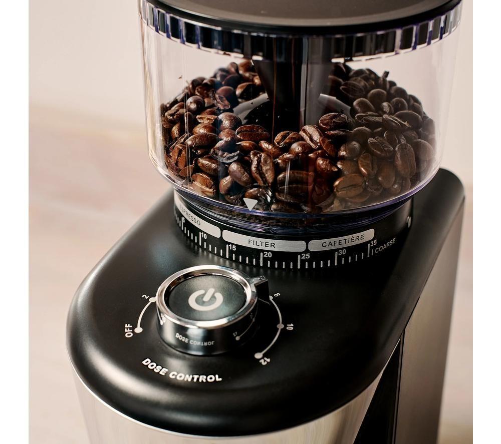 DUALIT Burr Coffee Grinder - Black image number 8 of 9