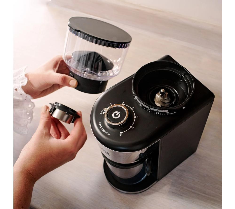 DUALIT Burr Coffee Grinder - Black image number 9 of 9