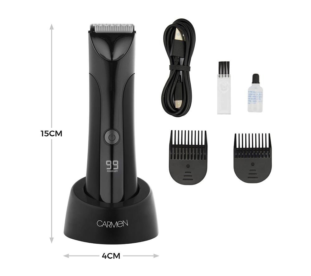 CARMEN C81208 Wet & Dry Trimmer - Black image number 6 of 8