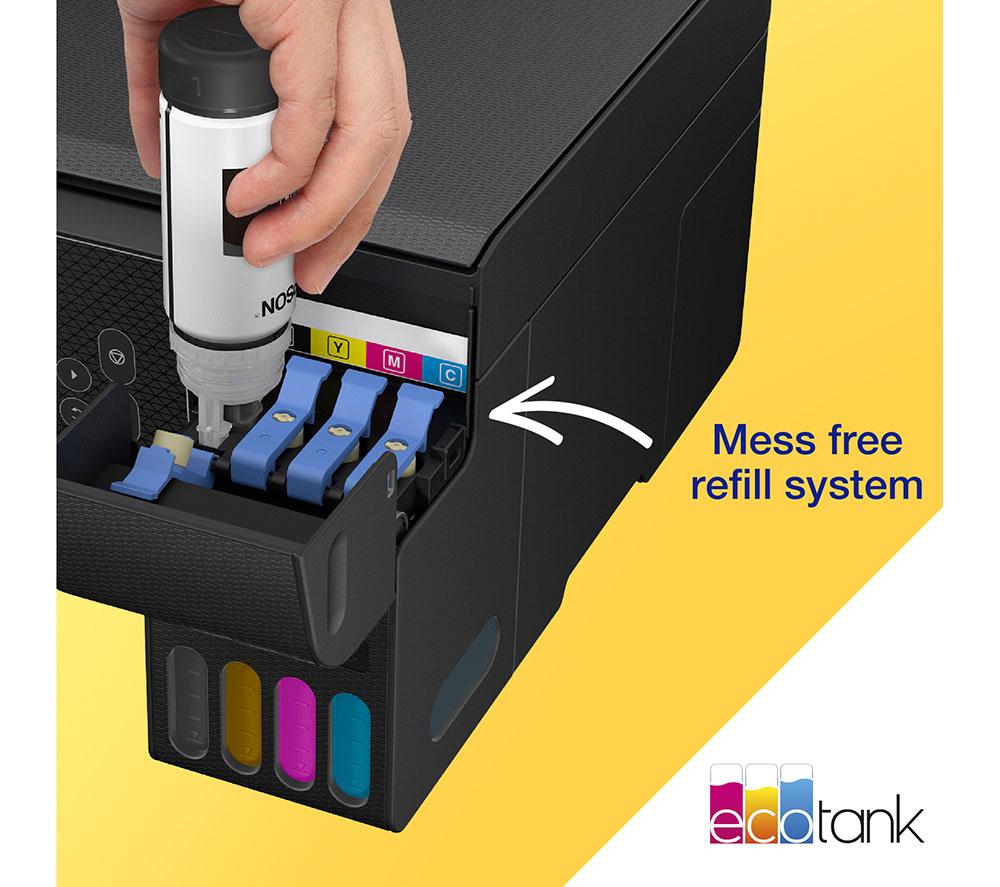 EPSON EcoTank ET-2870 All-in-One Wireless Inkjet Printer image number 9 of 11