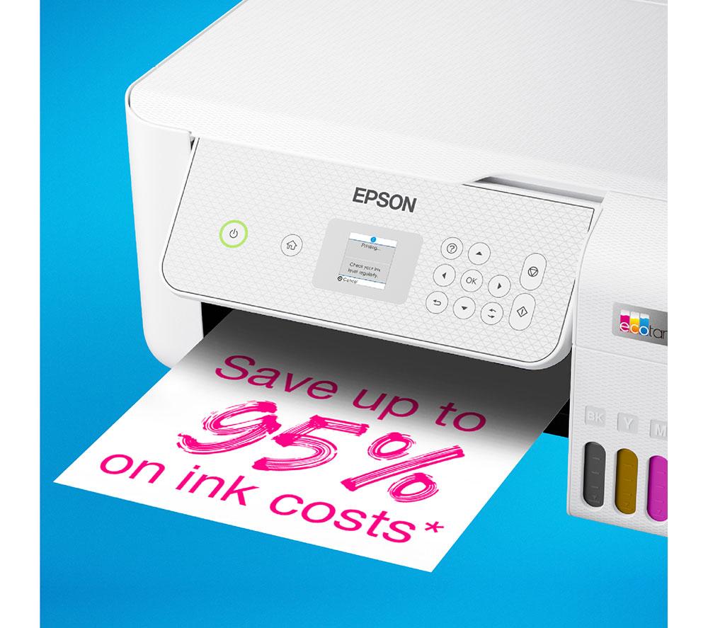EPSON EcoTank ET-2876 All-in-One Wireless Inkjet Printer image number 6 of 12