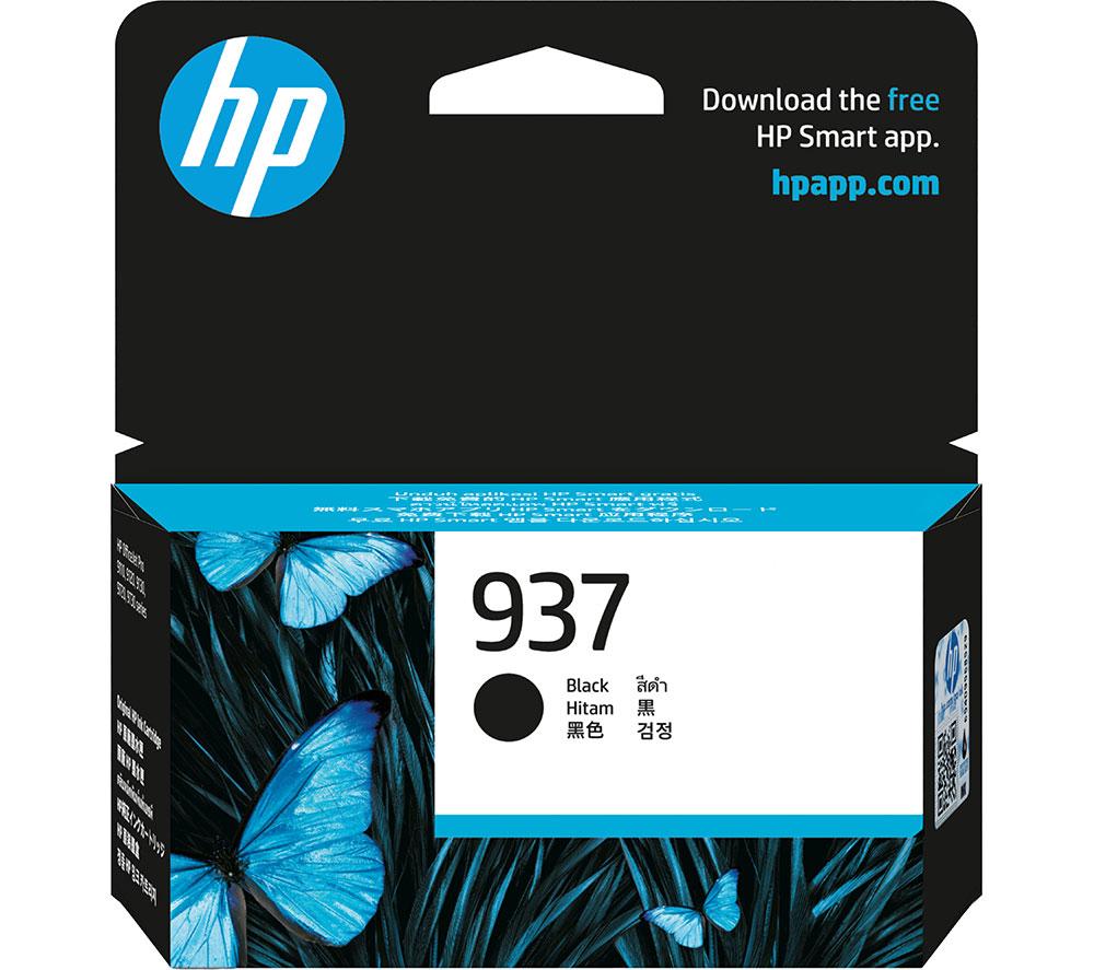 Hp 937 Original Black Ink Cartridge, Black