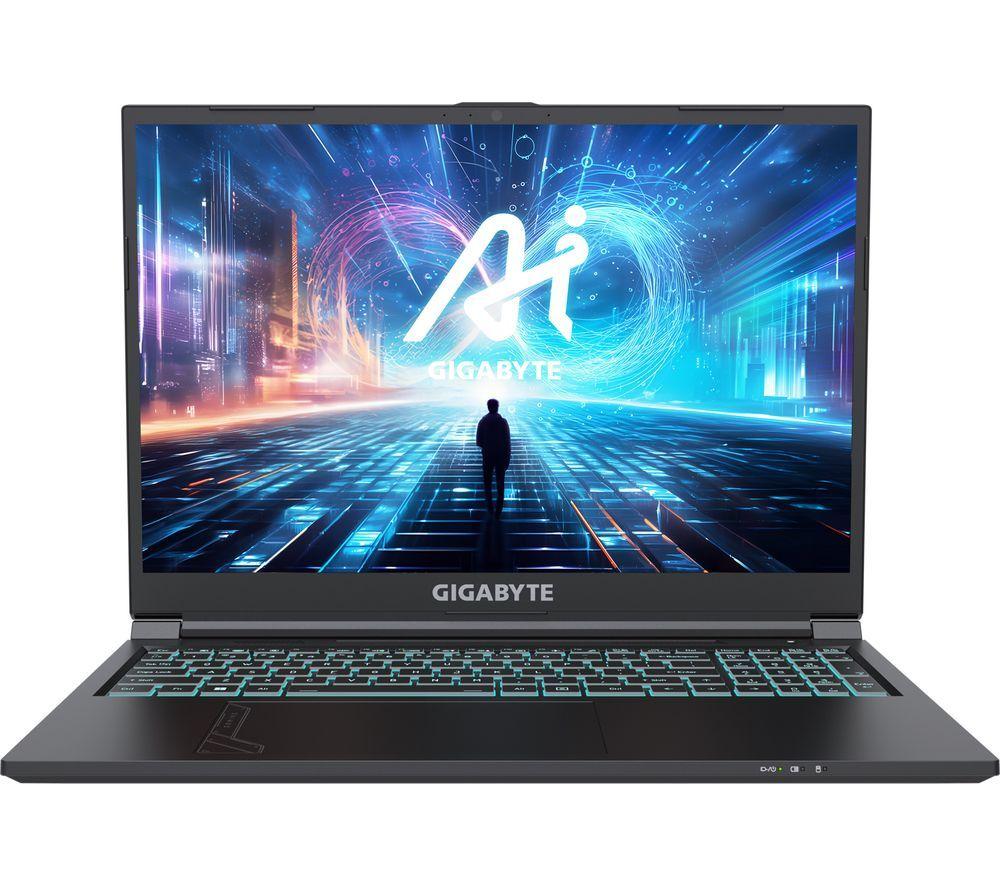 Gigabyte G6 16 Gaming Laptop - Intel Core i7, RTX 4060, 1 TB SSD, Black