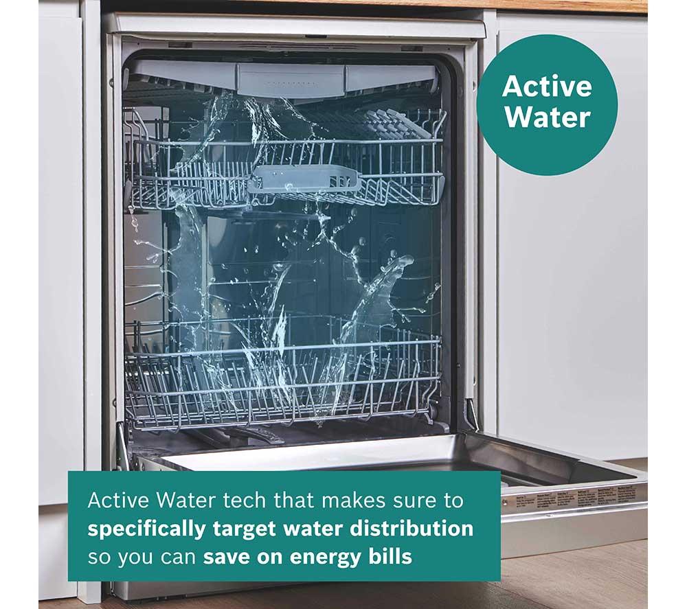 BOSCH Series 6 Perfect Dry SMV6ZCX10G Full-size Fully Integrated WiFi-enabled Dishwasher image number 12 of 19