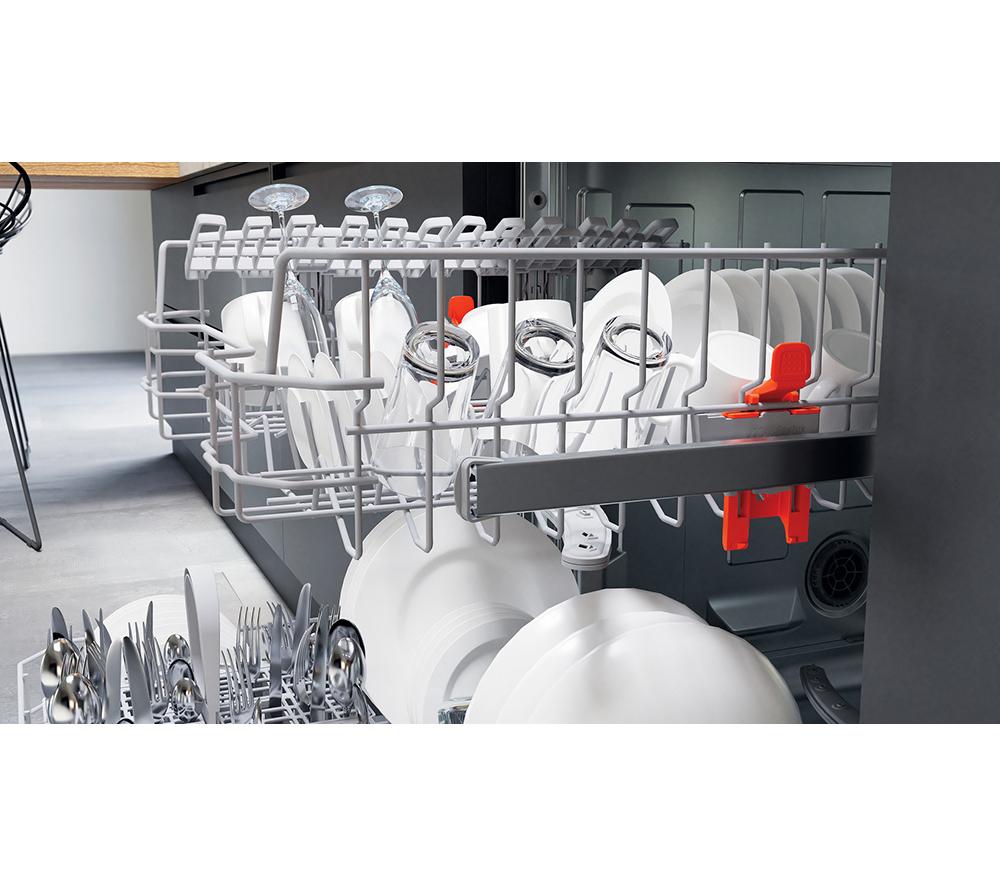 HOTPOINT H3B L626 X UK Full-size Semi-integrated Dishwasher image number 6 of 14