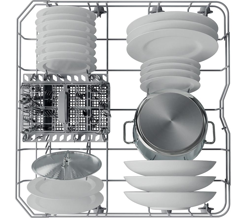 HOTPOINT H3B L626 X UK Full-size Semi-integrated Dishwasher image number 7 of 14