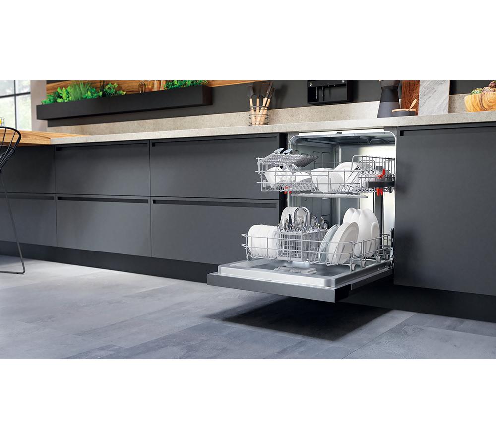 HOTPOINT H3B L626 X UK Full-size Semi-integrated Dishwasher image number 11 of 14
