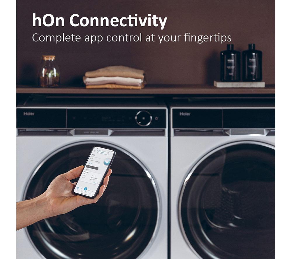 HAIER X Series 11 HW110-BD14397U1 WiFi-enabled 11 kg 1400 Spin Washing Machine - White image number 7 of 17