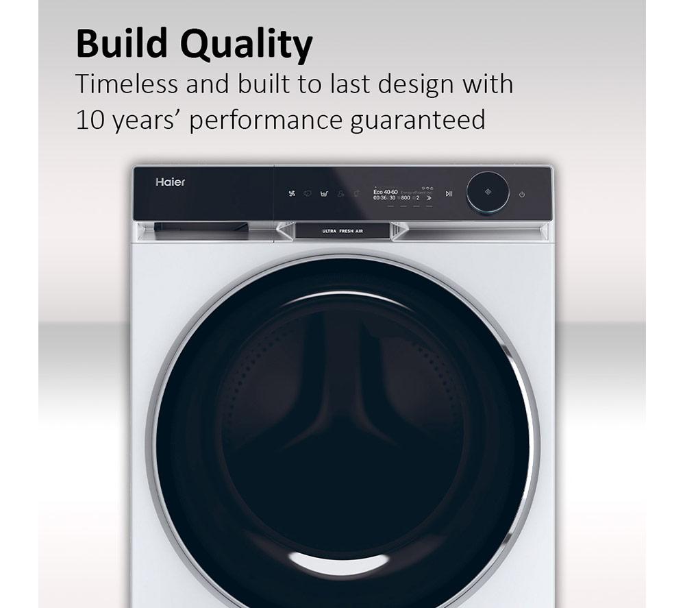 HAIER X Series 11 HW110-BD14397U1 WiFi-enabled 11 kg 1400 Spin Washing Machine - White image number 11 of 17