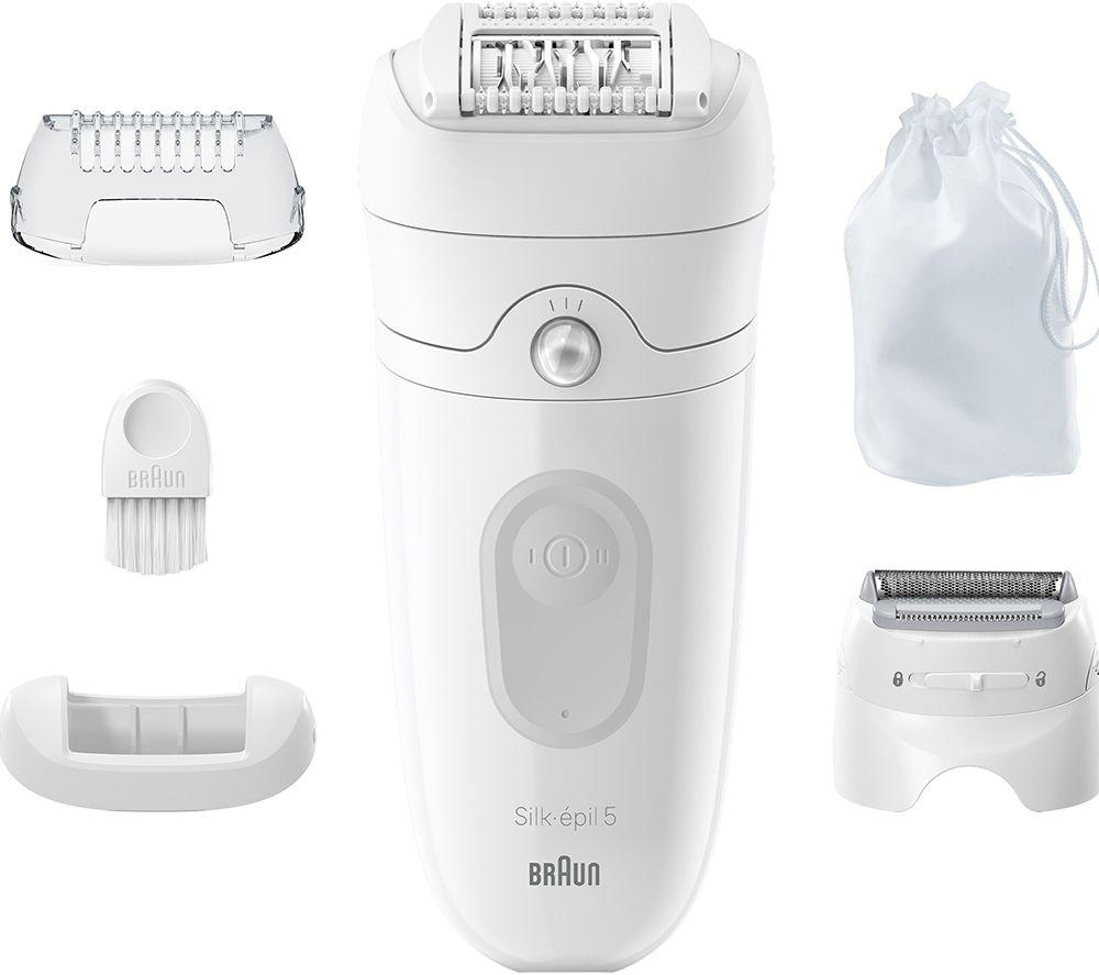 BRAUN Silk-épil 5 5-041 Wet & Dry Epilator - White