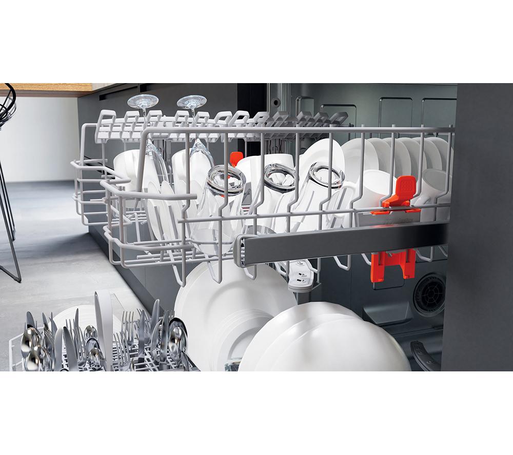 HOTPOINT H3B L626 B UK Full-size Semi-Integrated Dishwasher image number 3 of 13