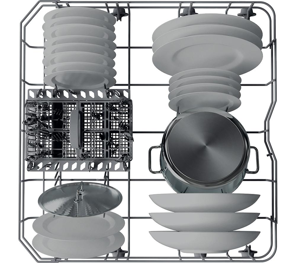 HOTPOINT H3B L626 B UK Full-size Semi-Integrated Dishwasher image number 4 of 13