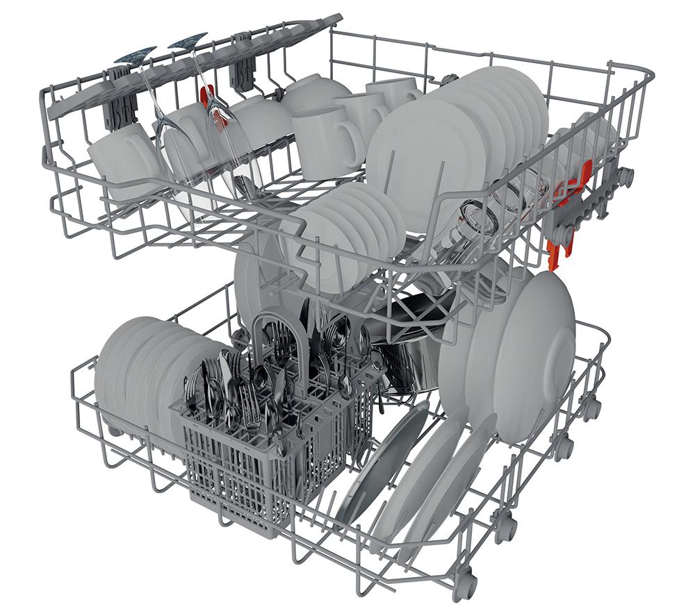 HOTPOINT H3B L626 B UK Full-size Semi-Integrated Dishwasher image number 5 of 13