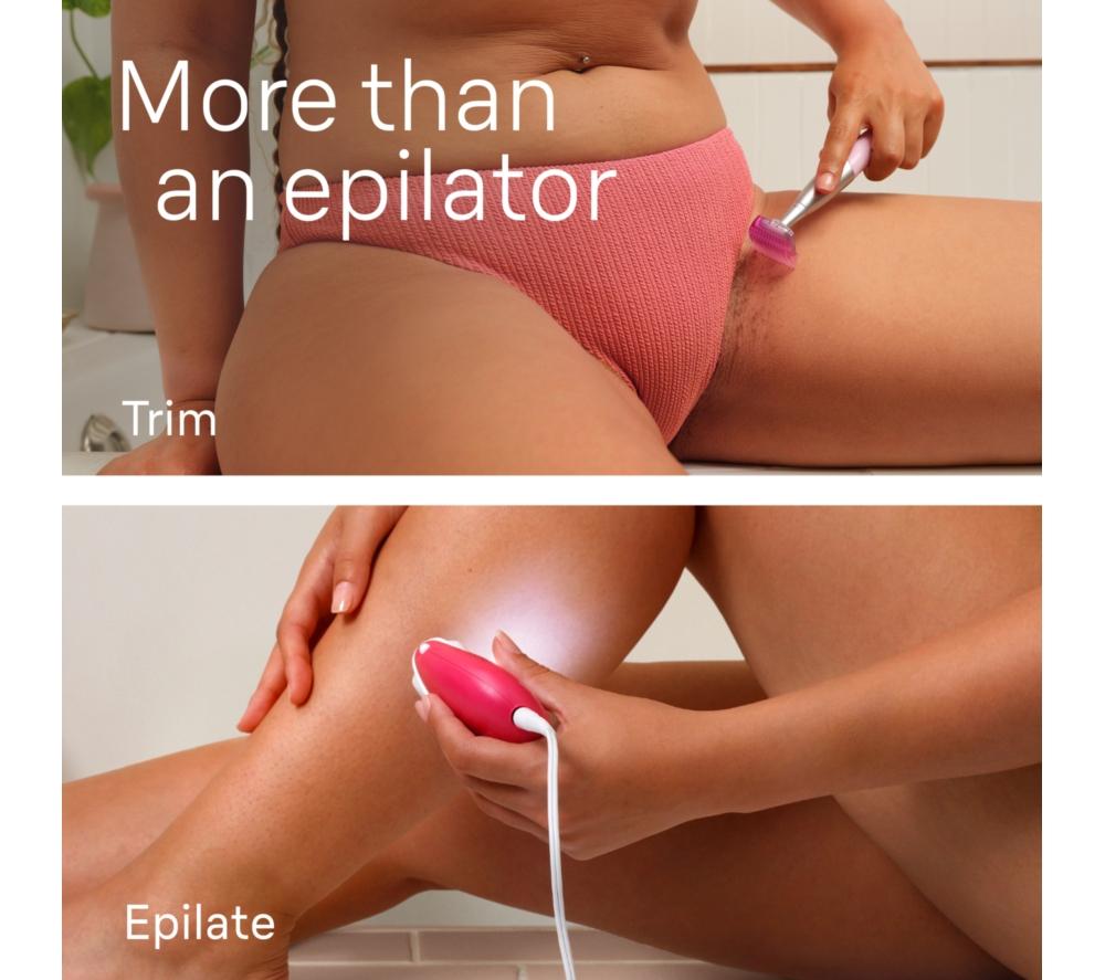 BRAUN Silk-&eacute;pil Series 3 3-202 Epilator - Raspberry image number 6 of 7
