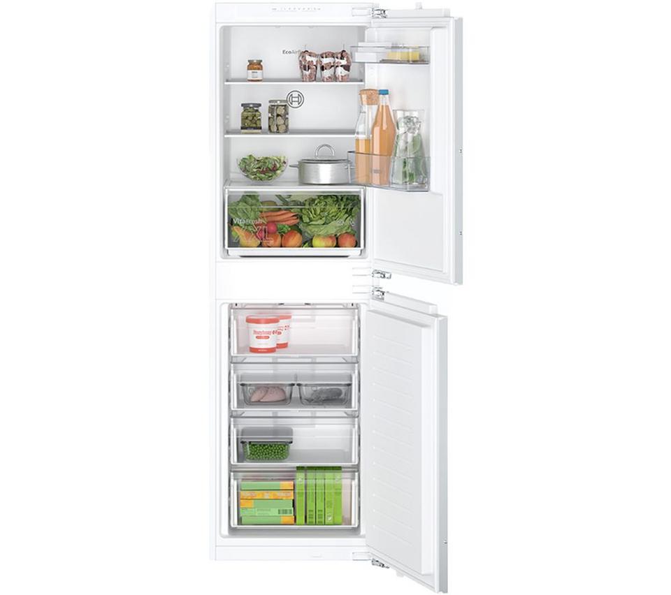 BOSCH Series 2 KIN85NFE0G Integrated 50/50 Fridge Freezer - Fixed Hinge