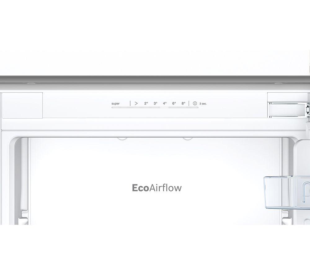 BOSCH Series 2 KIN85NFE0G Integrated 50/50 Fridge Freezer - Fixed Hinge image number 3 of 10
