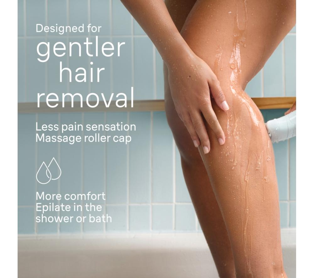 BRAUN Silk-&eacute;pil 5 5-230 Wet & Dry Epilator - White & Flamingo image number 4 of 8