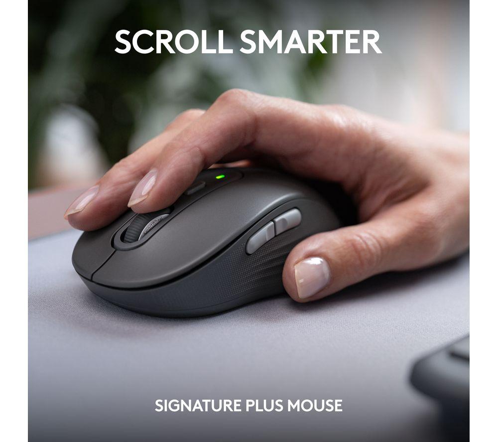 LOGITECH Signature Slim MK950 Wireless Keyboard & Mouse Set - Graphite image number 8 of 12