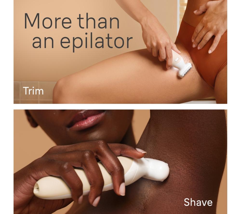 BRAUN Silk-&eacute;pil 9 Flex 9 3D SE9-041 Wet & Dry Epilator - Gold image number 6 of 8