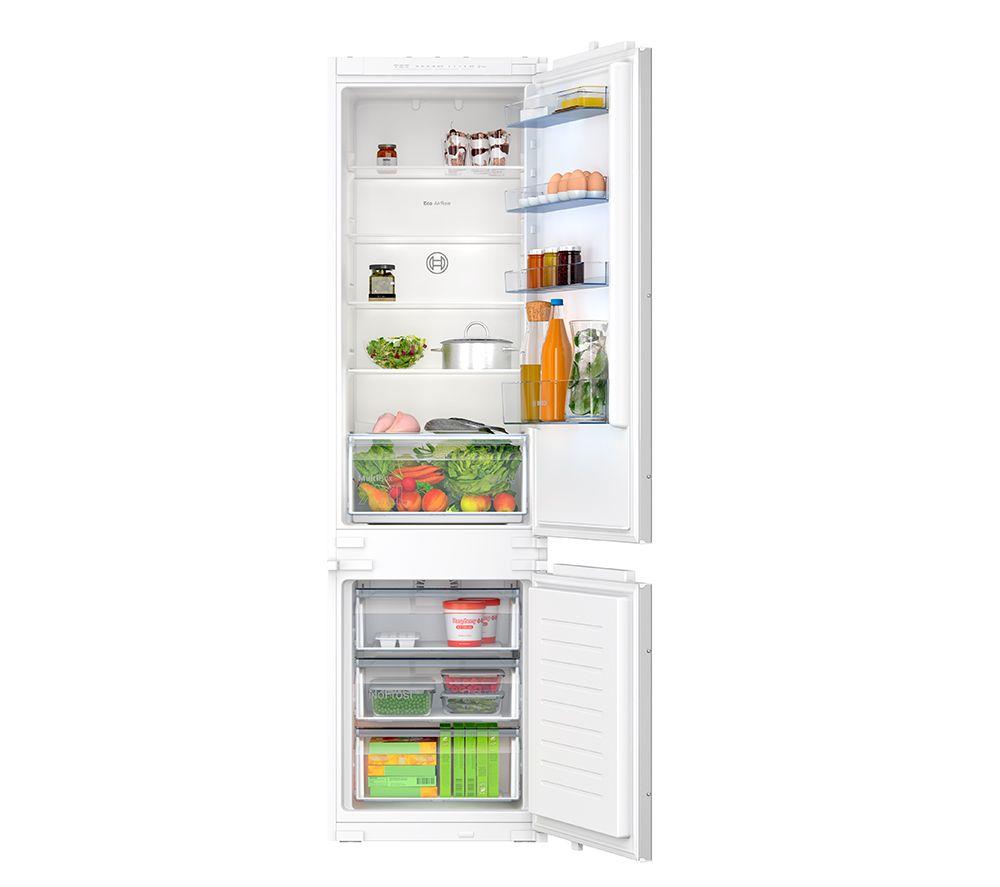 BOSCH Series 2 KIN96NSE0 Integrated 60/40 Fridge Freezer – Sliding Hinge, White