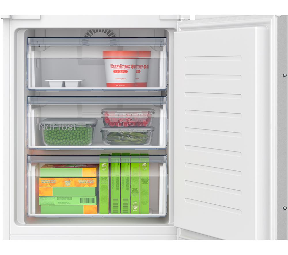 BOSCH Series 2 KIN96NSE0 Integrated 60/40 Fridge Freezer - Sliding Hinge image number 7 of 11