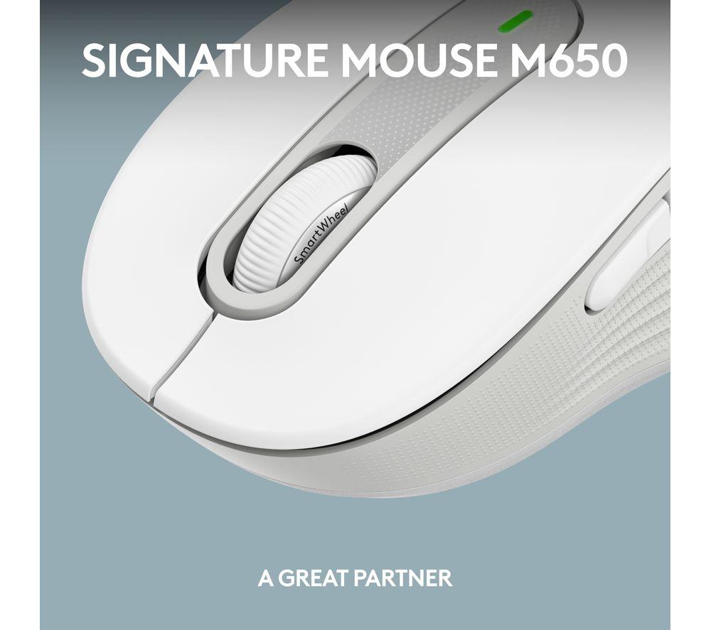 LOGITECH Signature Slim K950 Wireless Keyboard - White image number 7 of 11