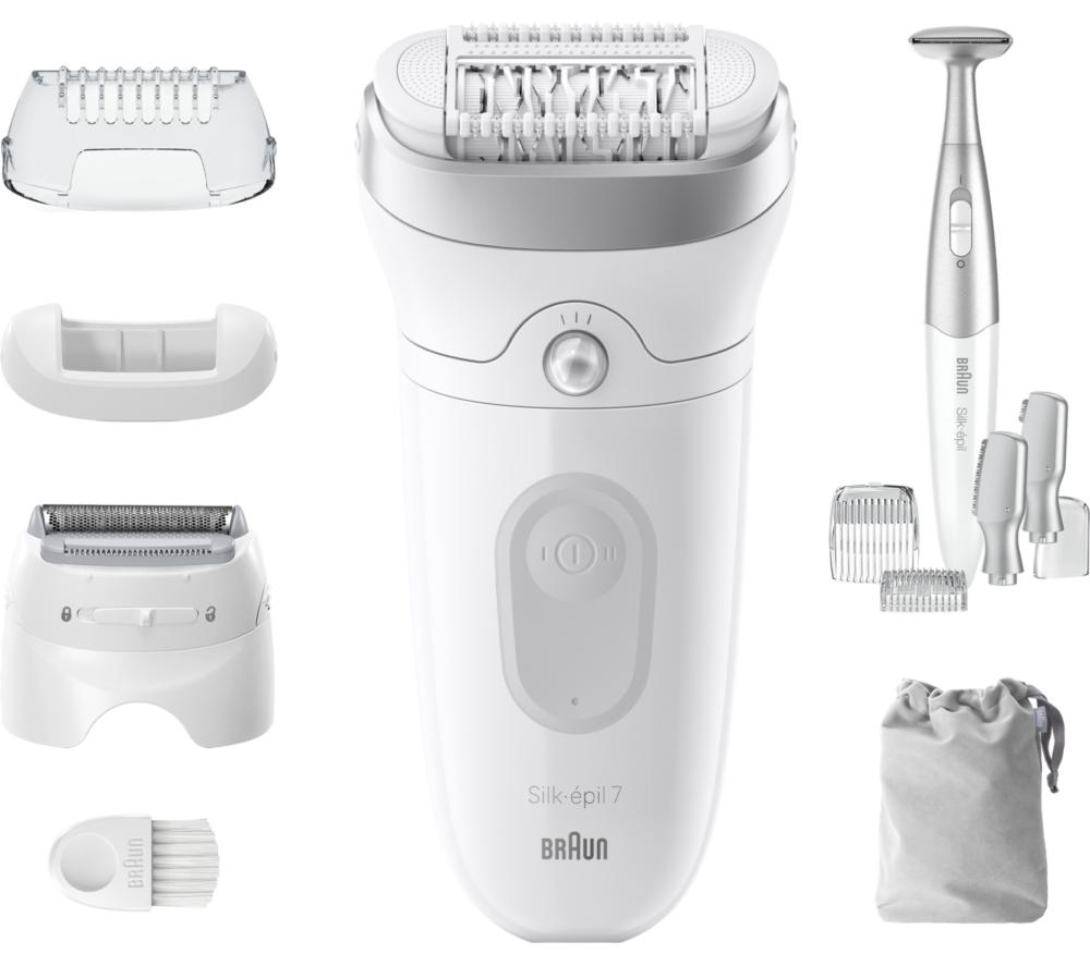 BRAUN Silk-&eacute;pil 7 SE7-241 Wet & Dry Epilator - Grey image number 7 of 9