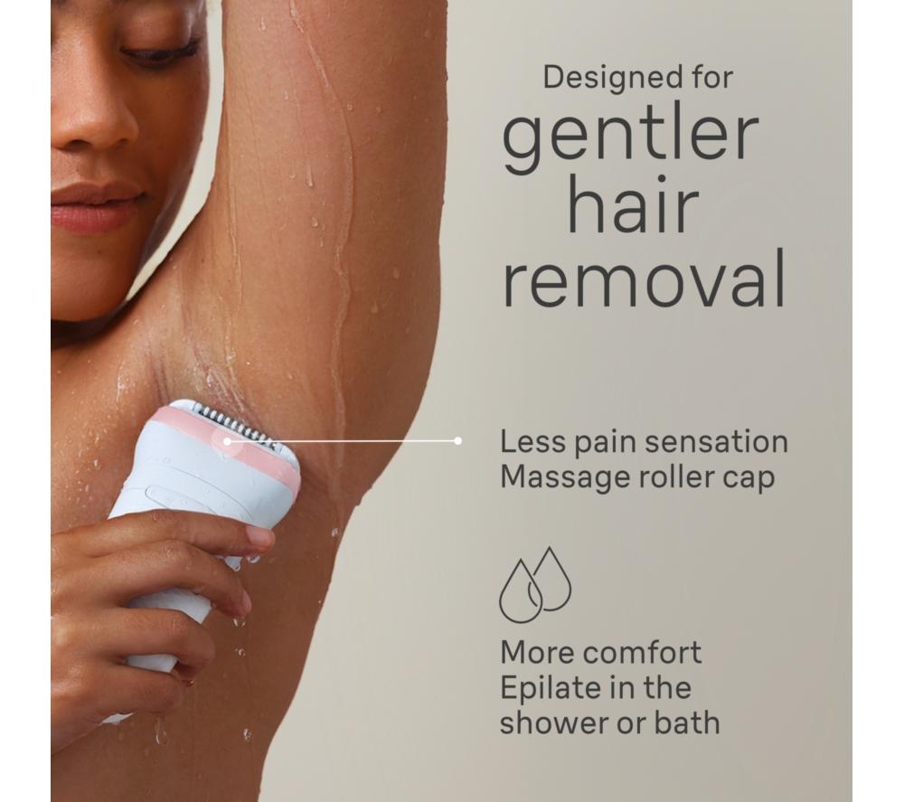 BRAUN Silk-&eacute;pil 7 SE7-060 Wet & Dry Epilator - Flamingo image number 4 of 8
