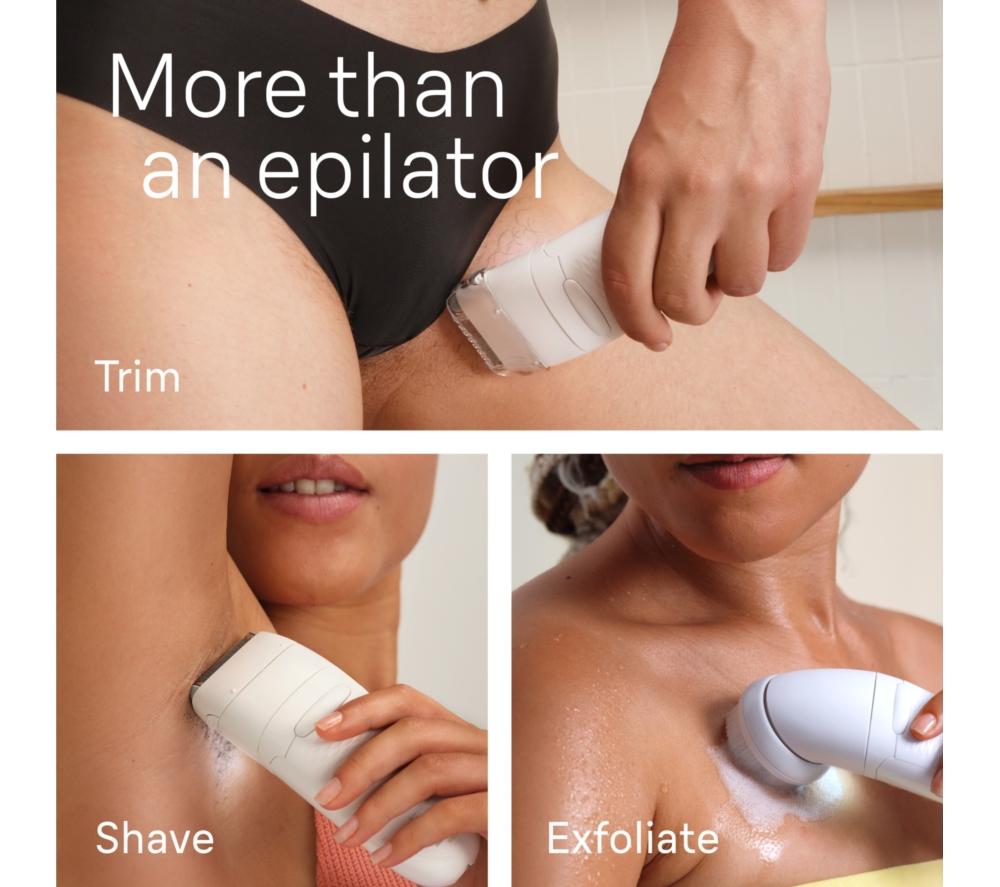 BRAUN Silk-&eacute;pil 7 SE7-060 Wet & Dry Epilator - Flamingo image number 6 of 8