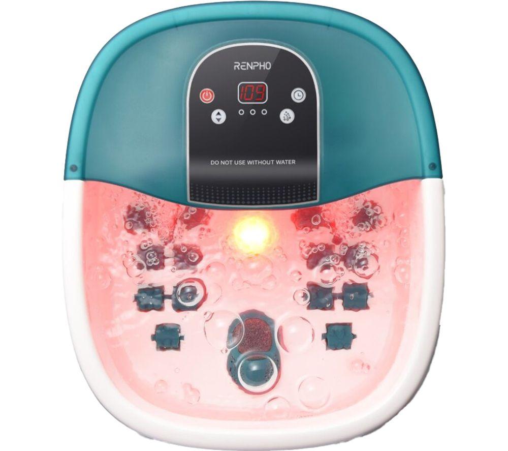 RENPHO Edge Shiatsu Foot Spa Bath Massager with Pedicure Kit - Green image number 3 of 5