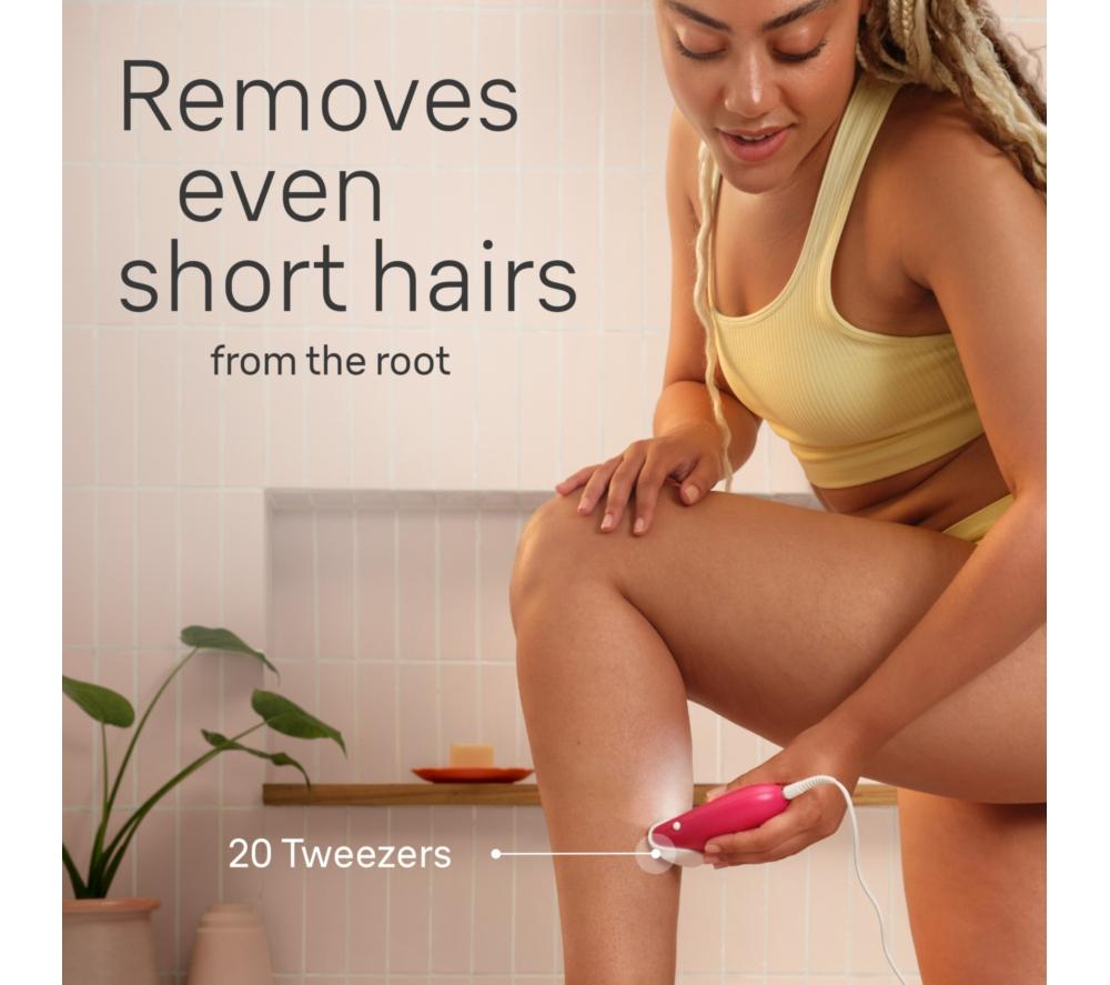 BRAUN Silk-&eacute;pil Series 3 3-031 Epilator - White & Pink image number 3 of 8