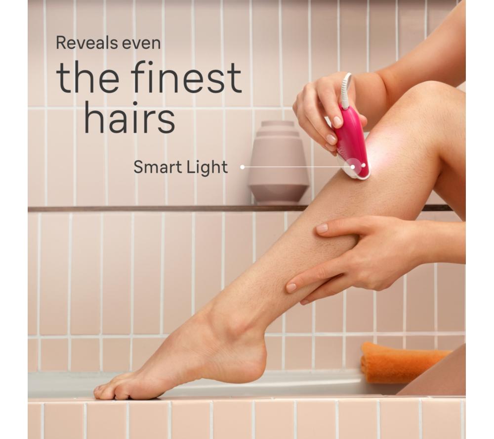BRAUN Silk-&eacute;pil Series 3 3-031 Epilator - White & Pink image number 4 of 8