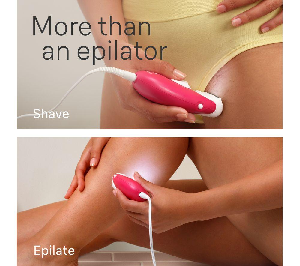 BRAUN Silk-&eacute;pil Series 3 3-031 Epilator - White & Pink image number 8 of 8